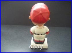 Vintage 1961 White Base Paper Mache Bobble Head Nodder Philadelphia Phillies