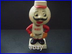 Vintage 1961 White Base Paper Mache Nodder Bobbinhead Cincinnati Reds Vintage 1961 White Base Paper Mache Nodder Bobbinhead Cincinnati Reds