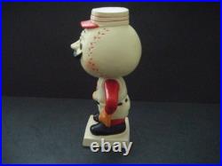 Vintage 1961 White Base Paper Mache Nodder Bobbinhead Cincinnati Reds