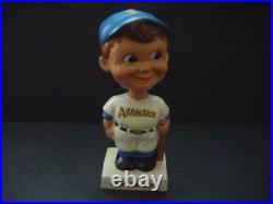 Vintage 1961 White Base Paper Mache Nodder Bobbinhead Kansas City Athletics