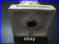 Vintage 1961 White Base Paper Mache Nodder Bobbinhead Kansas City Athletics