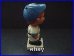 Vintage 1961 White Base Paper Mache Nodder Bobbinhead Los Angeles Dodgers