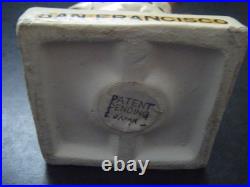 Vintage 1961 White Base Paper Mache Nodder Bobbinhead San Francisco Giants