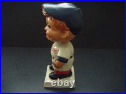 Vintage 1961 White Base Paper Mache Nodder Bobbinhead Washington Senators