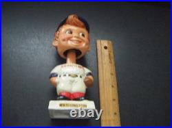 Vintage 1961 White Base Paper Mache Nodder Bobbinhead Washington Senators