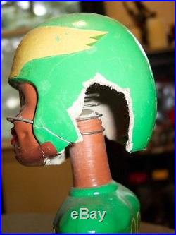 Vintage 1962 Black Face Philadelphia Eagles Bobblehead Nodder Mascot NFL RARE