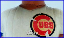 Vintage 1962 CHICAGO CUBS Mascot, Green Base. Bobble Head 6 1/2