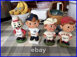 Vintage 1962 Cincinnati Reds Baseball Bobblehead Nodder Green Base Vintage 1962 Cincinnati Reds Baseball Bobblehead Nodder Green Base
