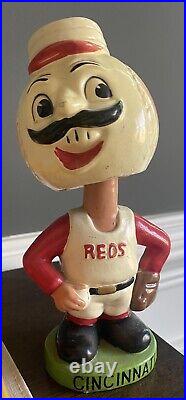 Vintage 1962 Cincinnati Reds Original Mr. Redlegs Nodder Mascot (japan)
