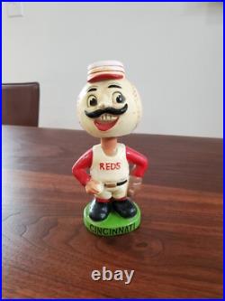 Vintage 1962 Cincinnati Reds Original Mr. Redlegs Nodder Mascot (japan)