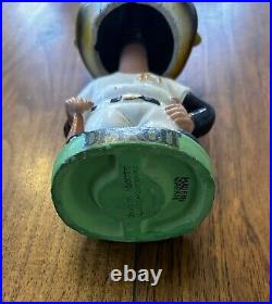 Vintage 1962 Detroit Tigers Bobblehead Japan Tiger Face Paws Green Base (VG)