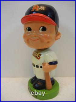 Vintage 1962 Los Angeles Angels Baseball Player Bobblehead Doll Made In Japan