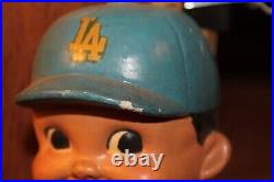 Vintage 1962 Los Angeles Dodgers MLB Bobble Head Composition Japan SS Corp