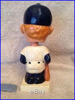 Vintage 1962 Mickey Mantle Bobblehead Nodder Bobbin New York Yankees withBox Rare Vintage 1962 Mickey Mantle Bobblehead Nodder Bobbin New York Yankees withBox Rare