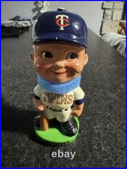 Vintage 1962 Minnesota Twins Bobblehead Nodder Green Base Rare HTF MLB
