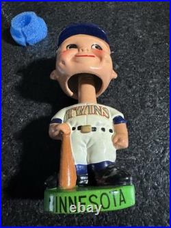 Vintage 1962 Minnesota Twins Bobblehead Nodder Green Base Rare HTF MLB