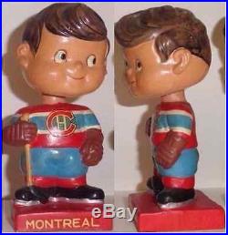 Vintage 1962 NHL HOCKEY BOBBLEHEAD NODDER Montreal Canadiens Original Six