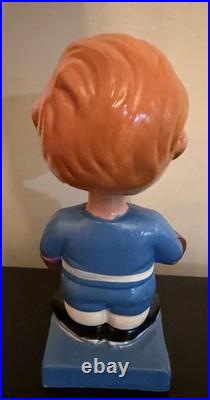 Vintage 1962 NHL Toronto Maple Leafs Hockey Bobblehead Made In Japan