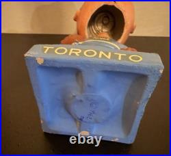 Vintage 1962 NHL Toronto Maple Leafs Hockey Bobblehead Made In Japan