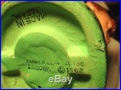 Vintage 1962 NY YANKEES Green Base Boy Head BOBBLEHEAD Doll Vintage 1962 NY YANKEES Green Base Boy Head BOBBLEHEAD Doll