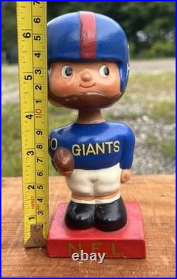 Vintage 1962 New York Giants NFL Football Bobblehead Nodder Japan