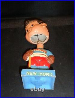 Vintage 1962 New York Rangers Bobble Head / Nodder! Great Condition! Very Rare
