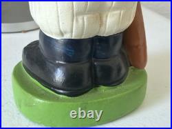 Vintage 1962 New York Yankees Bobble Head Nodder Green Base Variation Rare