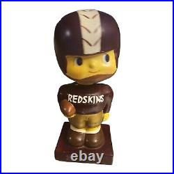 Vintage 1962 Washington Redskins Square Base Bobblehead / Nodder / Bobbing Head Vintage 1962 Washington Redskins Square Base Bobblehead / Nodder / Bobbing Head