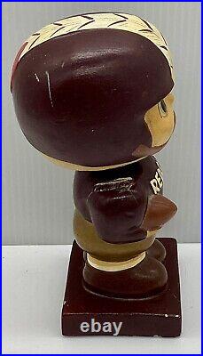 Vintage 1962 Washington Redskins Square Base Bobblehead / Nodder / Bobbing Head