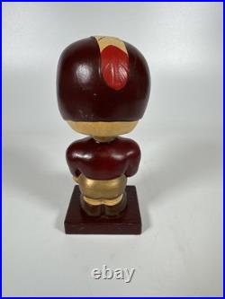 Vintage 1962 Washington Redskins Square Base Bobblehead / Nodder / Bobbing Head