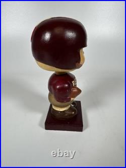 Vintage 1962 Washington Redskins Square Base Bobblehead / Nodder / Bobbing Head