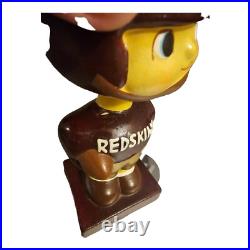 Vintage 1962 Washington Redskins Square Base Bobblehead / Nodder / Bobbing Head Vintage 1962 Washington Redskins Square Base Bobblehead / Nodder / Bobbing Head