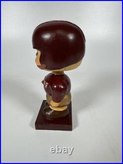 Vintage 1962 Washington Redskins Square Base Bobblehead / Nodder / Bobbing Head