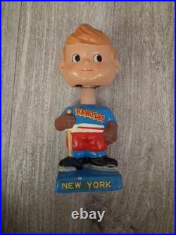 Vintage 1962s New York Rangers Nodder/ Bobblehead Made In Japan