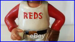 Vintage 1963-65 Cincinnati Reds Red Legs Green Base Bobble head