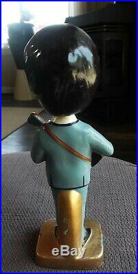 Vintage 1964 Beatle John Lennon Composition 8 Car Mascot Nodder Bobblehead Doll