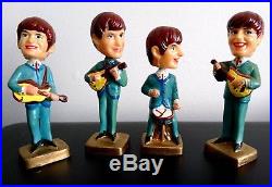 Vintage 1964 Beatles Bobbleheads (Nodders) from Michael Jackson's collection