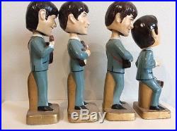 Vintage 1964 The Beatles Bobble Heads Nodders