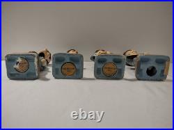 Vintage 1964 limit edition Beatles bobbleheads Car Mascot Set. All members. 8