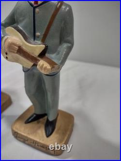 Vintage 1964 limit edition Beatles bobbleheads Car Mascot Set. All members. 8
