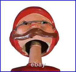 Vintage 1965 Kansas City Chiefs AFL Ear Pad Football Bobblehead Nodder Early