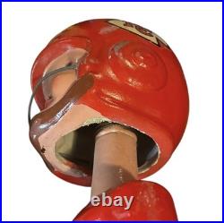 Vintage 1965 Kansas City Chiefs AFL Ear Pad Football Bobblehead Nodder Early