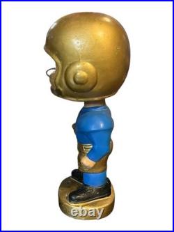 Vintage 1965 Navy Naval Academy Ear Pad Football Bobblehead Nodder Early