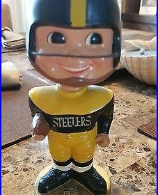 Vintage 1965 Pittsburgh Steelers Bobblehead / Nodder