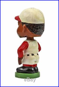 Vintage 1967 Cincinnati Reds Baseball Black Face Bobble Head Nodder Doll