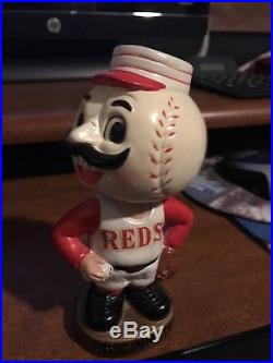 Vintage 1967 Cincinnati Reds Mascot Bobblehead
