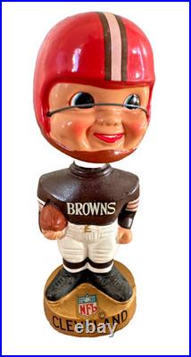 Vintage 1967 Cleveland Browns Bobblehead Doll by Pro Novelty Sports Specialties