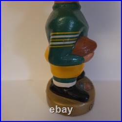 Vintage 1967 Green Bay Packers Bobble Head Gold Base Japan