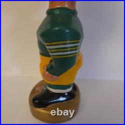 Vintage 1967 Green Bay Packers Bobble Head Gold Base Japan