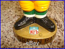 Vintage 1967 Green Bay Packers Real Face Bobblehead Great Condition